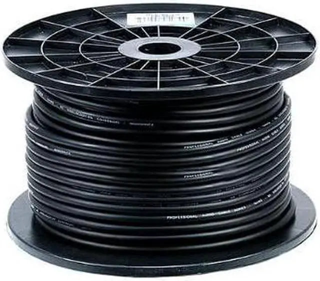 Alt view image 4 of 11 - Monoprice Professional Microphone Bulk 16AWG Cable Cord - 250 Feet - Black | 8.0mm With High-Purity, Oxygen Free Copper Conductors, Braided Copper Shield