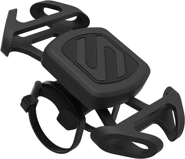 Main image of Scosche MBM2SMI MagicMount Magnetic Bike Phone Mount, Universal Fit, 360 views, Adjustable Rubber Elastic Bands, Magnet Mount for Cellphone