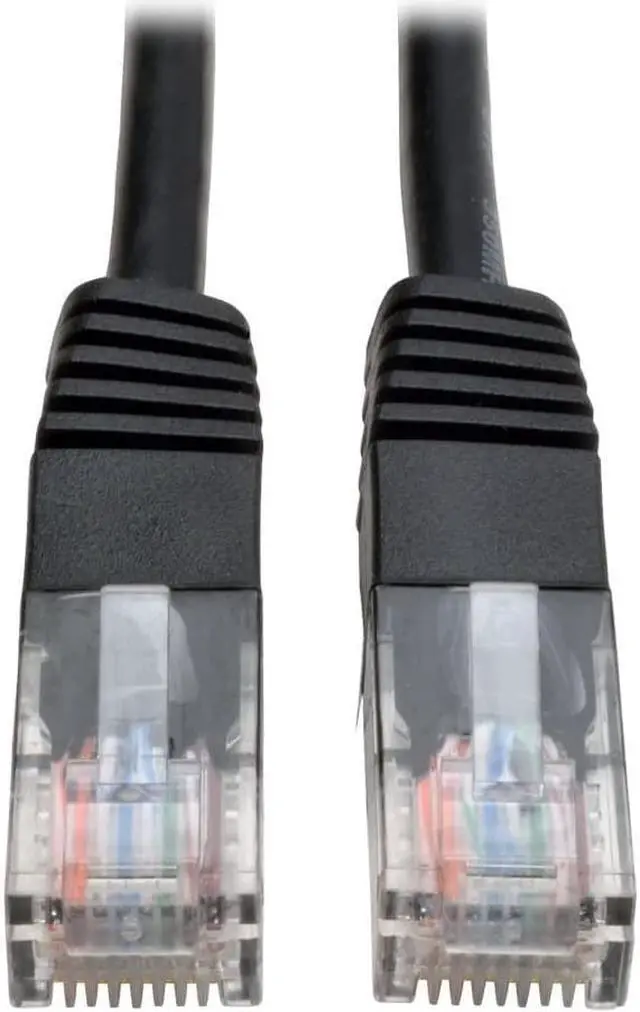 Alt view image 2 of 10 - TRIPP LITE CAT5E 350MHZ MOLDED PATCH CABLE N002-005-BK