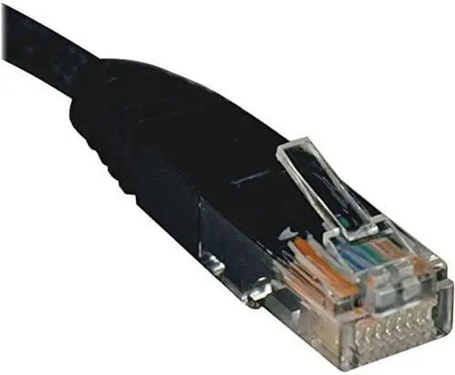 Alt view image 5 of 10 - TRIPP LITE CAT5E 350MHZ MOLDED PATCH CABLE N002-005-BK