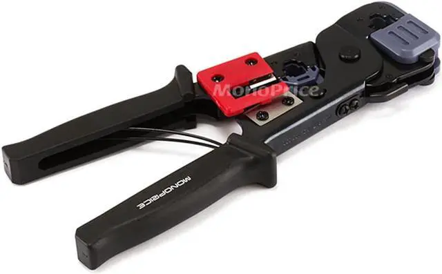 Alt view image 6 of 9 - Monoprice RJ-45/RJ-11 Modular Crimping Tool
