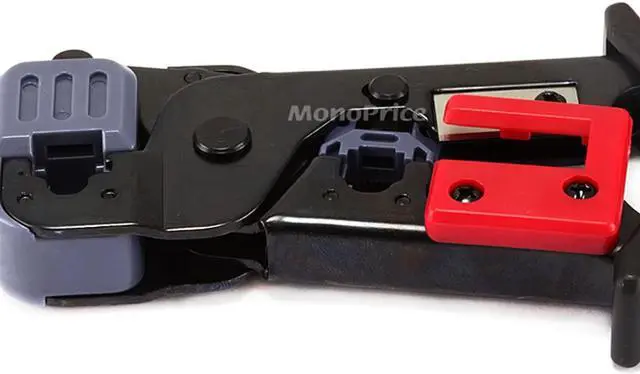 Alt view image 7 of 9 - Monoprice RJ-45/RJ-11 Modular Crimping Tool