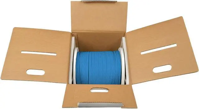 Alt view image 4 of 5 - Tripp Lite Cat6 Gigabit Bulk Solid PVC Cable Blue, 1000-ft.(N222-01K-BL)