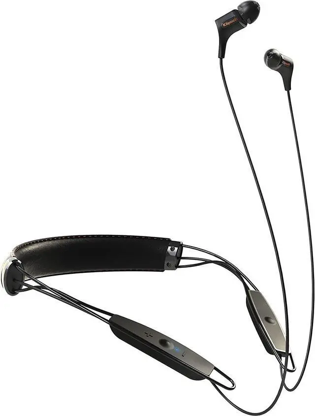 Alt view image 9 of 15 - Klipsch R6 Bluetooth Wireless Neckband In-Ear Headphones