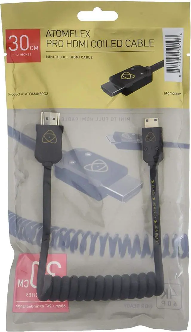 Alt view image 8 of 11 - Atomos AtomFlex HDMI Digital Audio/Video Cable