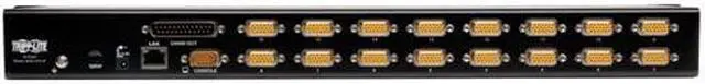 Alt view image 13 of 14 - Tripp Lite NetDirector 16-Port 1U Rack-Mount IP KVM Switch