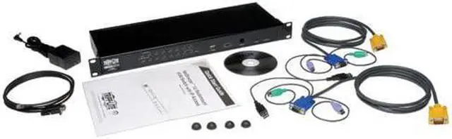 Alt view image 14 of 14 - Tripp Lite NetDirector 16-Port 1U Rack-Mount IP KVM Switch