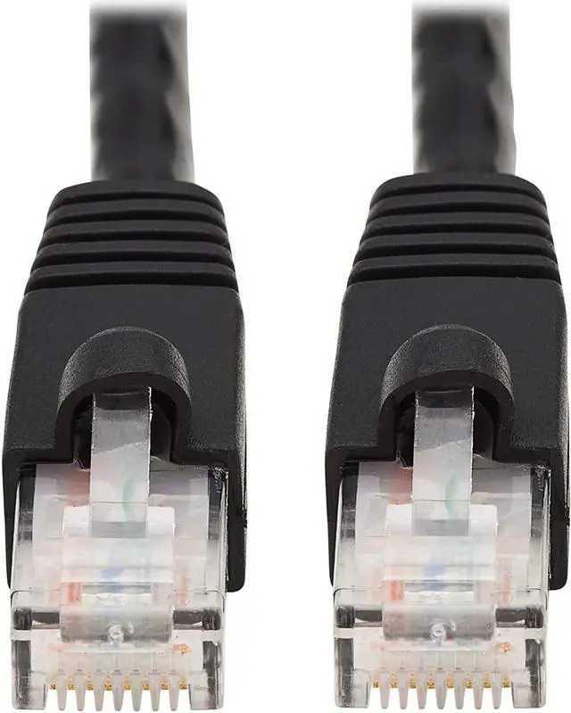 Alt view image 8 of 14 - TRIPP LITE N261-014-BK 14 ft. Cat 6A Black Augmented Cat6 (Cat6a) Snagless 10G Certified Patch Cable, (RJ45 M/M) - Black