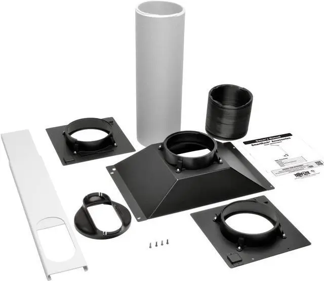 Alt view image 10 of 20 - Tripp Lite SRCOOL7KDUCT Exhaust Duct Kit For Rackmount Cooling Unit - Rack Air Duct Kit - Black