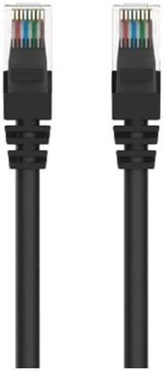 Alt view image 9 of 12 - Cat5e Ethernet Patch  Cable Snagless, Rj45, M/M