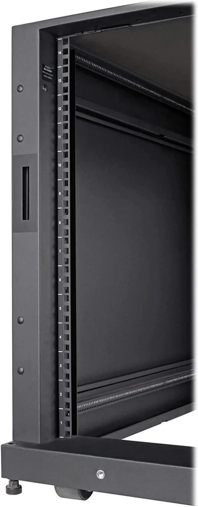 Alt view image 11 of 16 - Tripp Lite 14U SmartRack Deep Server Rack - 42 in. Depth, Doors & Side Panels Included