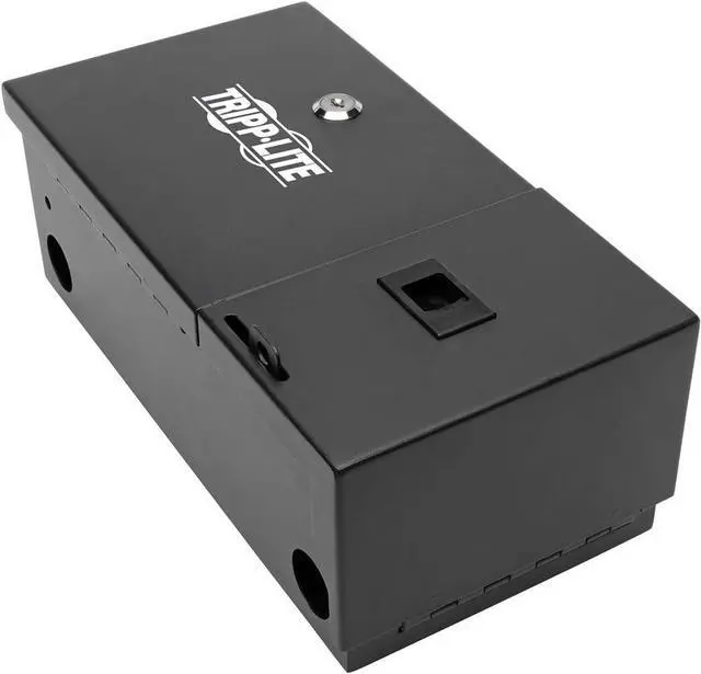 Alt view image 8 of 15 - Tripp Lite Wall-Mount Fiber Optic Distribution Enclosure, 2-Panel Capacity