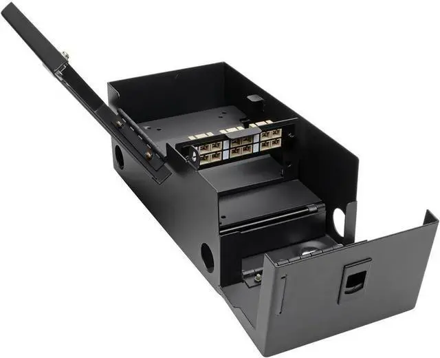 Alt view image 14 of 15 - Tripp Lite Wall-Mount Fiber Optic Distribution Enclosure, 2-Panel Capacity