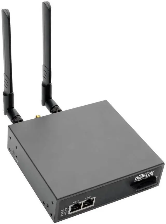 Alt view image 12 of 20 - Tripp Lite 8-Port Serial Console Server with 4G LTE Cellular Gateway, Dual GB NIC, 4Gb Flash and Dual SIM (B093-008-2E4U-V)