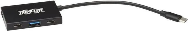 Alt view image 16 of 20 - Tripp Lite U460-004-2A2C-2 4-Port USBC Hub - USB 3.1 (3.1 Gen 2) Type C - External - 4 USB Port(s) - 4 USB 3.1 Port(s) - Mac, PC
