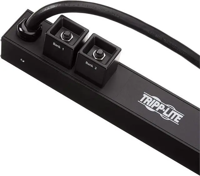 Alt view image 11 of 16 - Tripp Lite PDU Basic 24 5-15/20R L5-30P 2.9kW 120V 10ft Cord 63.75in 0U PDUV30