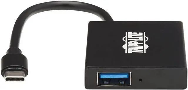 Alt view image 12 of 20 - Tripp Lite U460-004-2A2C-2 4-Port USBC Hub - USB 3.1 (3.1 Gen 2) Type C - External - 4 USB Port(s) - 4 USB 3.1 Port(s) - Mac, PC