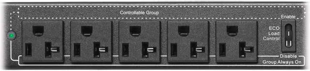 Alt view image 7 of 20 - Tripp Lite PDU Hot Swap with Manual Bypass 15A 6 5-20R 2 5-20P Inputs PDUB201U