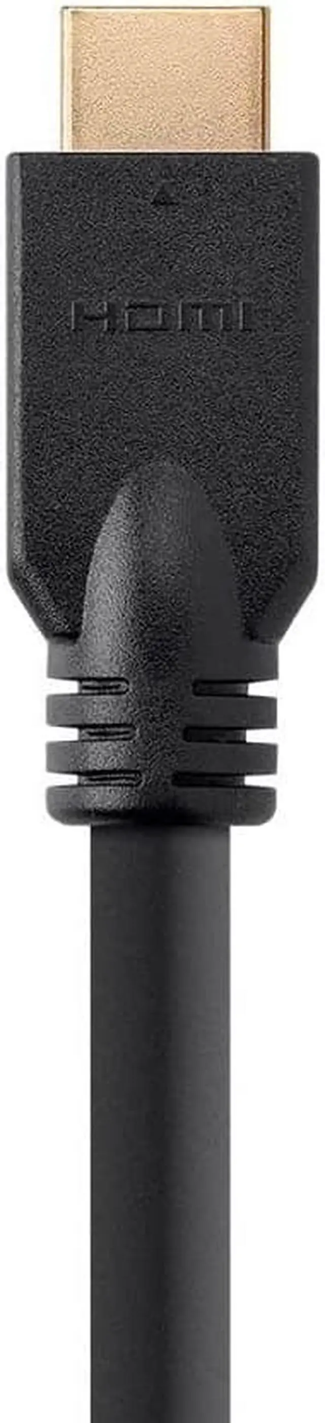 Alt view image 14 of 20 - Monoprice HDMI Cable - 50 Feet - Black (No Logo) High Speed, 1080p@60Hz, 10.2Gbps, 24AWG, CL2, Compatible with UHD TV and More - Commercial Series