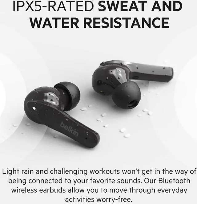 Alt view image 9 of 20 - Belkin SOUNDFORM Move Earset PAC001btBKGR
