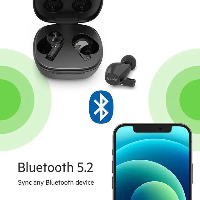 Alt view image 13 of 20 - Belkin SOUNDFORM Rise True Wireless Earbuds AUC004BTBK