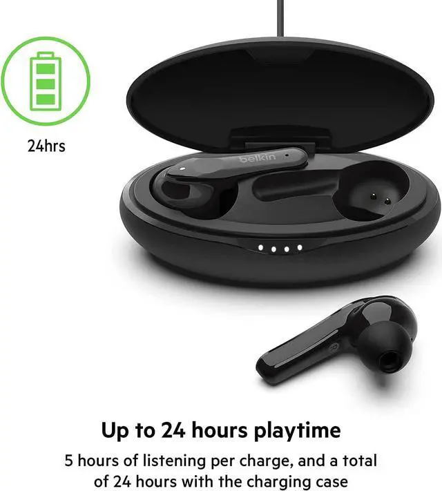 Alt view image 11 of 20 - Belkin SOUNDFORM Move Earset PAC001btBKGR