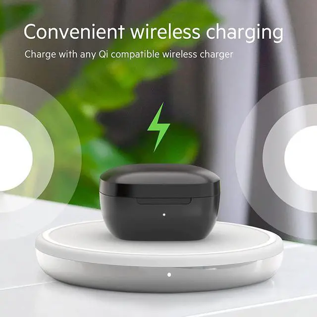 Alt view image 11 of 20 - Belkin SOUNDFORM Rise True Wireless Earbuds AUC004BTBK