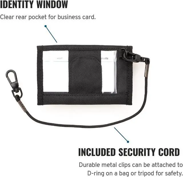 Alt view image 5 of 17 - Tenba Tools Reload Universal Card Wallet Black 636-638