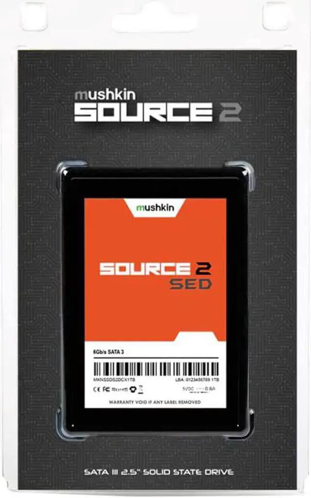 Alt view image 9 of 10 - Mushkin Enhanced 512GB Source 2 SED 2.5" SATA III 7mm Solid State Drive Model MKNSSDSE512GB