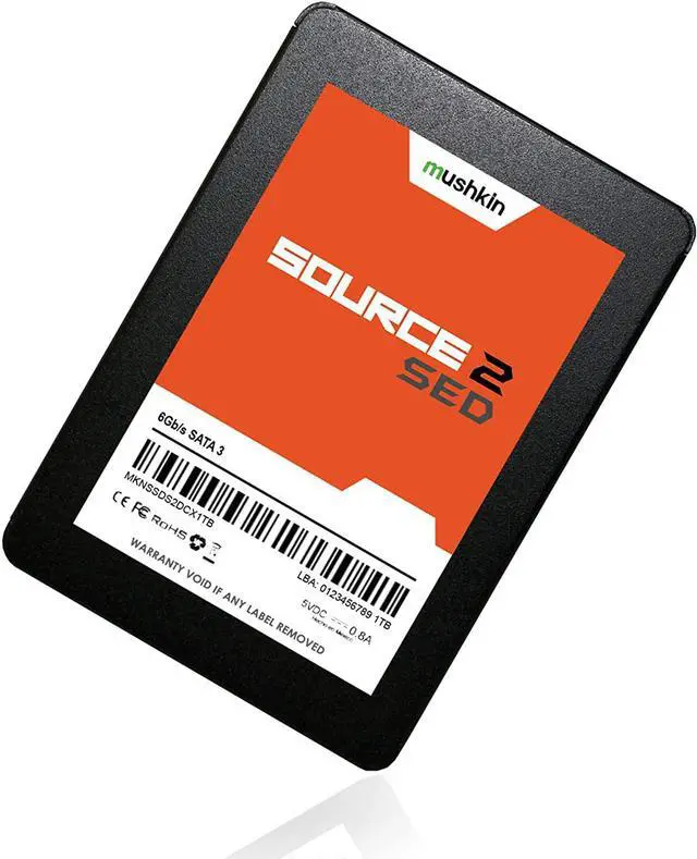 Alt view image 5 of 10 - Mushkin Enhanced 512GB Source 2 SED 2.5" SATA III 7mm Solid State Drive Model MKNSSDSE512GB