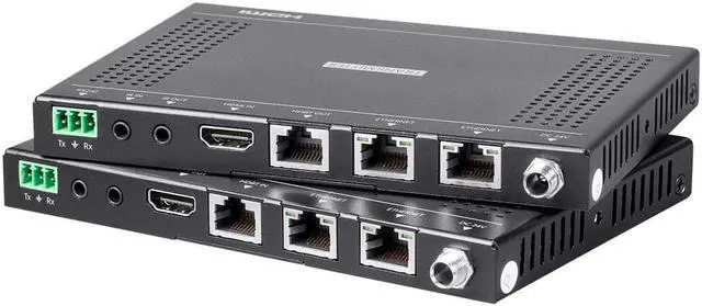 Alt view image 8 of 20 - Monoprice Blackbird 4K Pro HDBaseT Extender Kit - 100m With PoH, RS232, HDCP 2.2