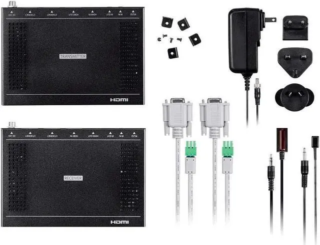 Alt view image 11 of 20 - Monoprice Blackbird 4K Pro HDBaseT Extender Kit - 100m With PoH, RS232, HDCP 2.2