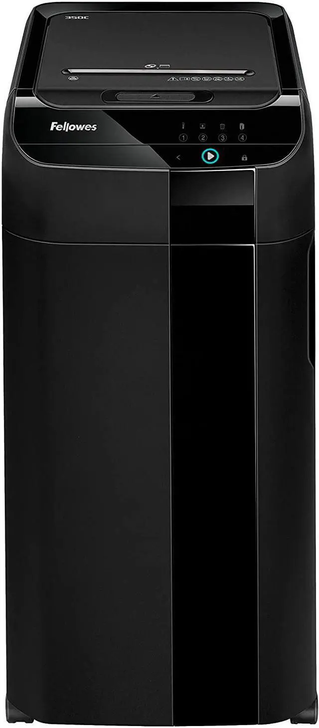 Alt view image 6 of 18 - Fellowes - 4964001 - Fellowes AutoMax 350C Auto Feed Shredder - Non-continuous Shredder - Cross Cut - 350 Per Pass - for
