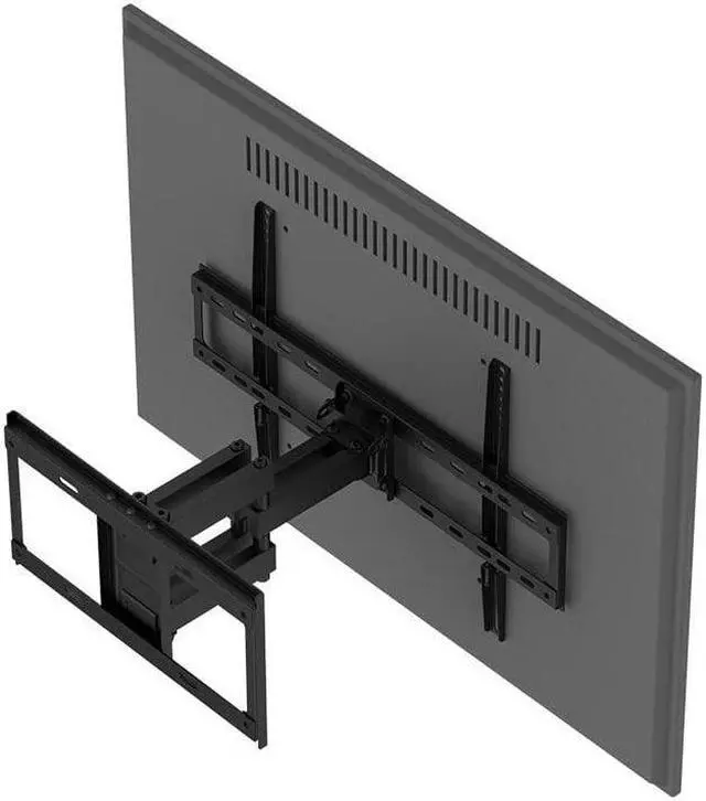 Alt view image 8 of 18 - Monoprice Full Motion TV Wall Mount Bracket For 40" To 90" TVs up to 132lbs, Max VESA 600x400, Works with Concrete, Brick, and Wooden Studs