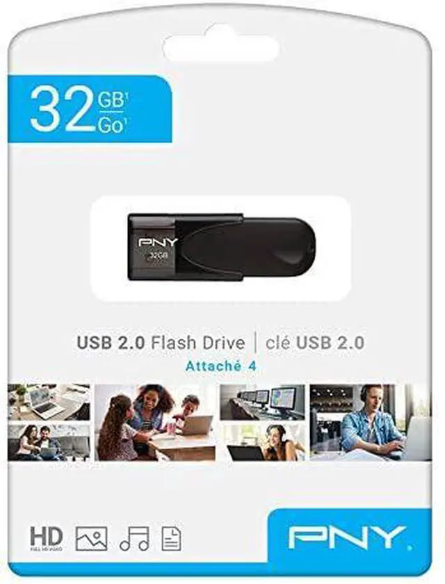 Alt view image 11 of 19 - PNY MEMORY P-FD32GATT4-GE PNY 32GB ATTACH 4 USB 2.0 FLASH