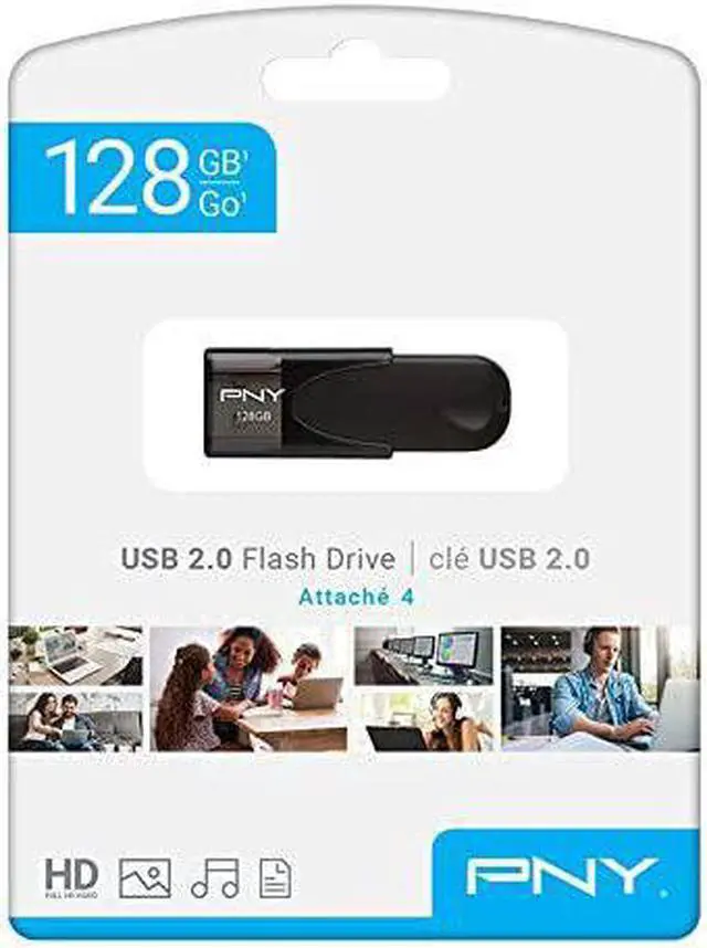 Alt view image 11 of 19 - PNY 128GB Attaché 4 2.0 Flash Drive PFD128ATT4GE