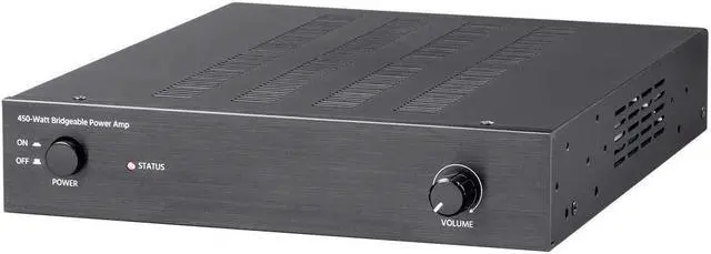 Alt view image 7 of 12 - Monoprice Unity Power Amplifier - Black | 450 Watt, Bridgeable, Class D, Stereo Speaker Output