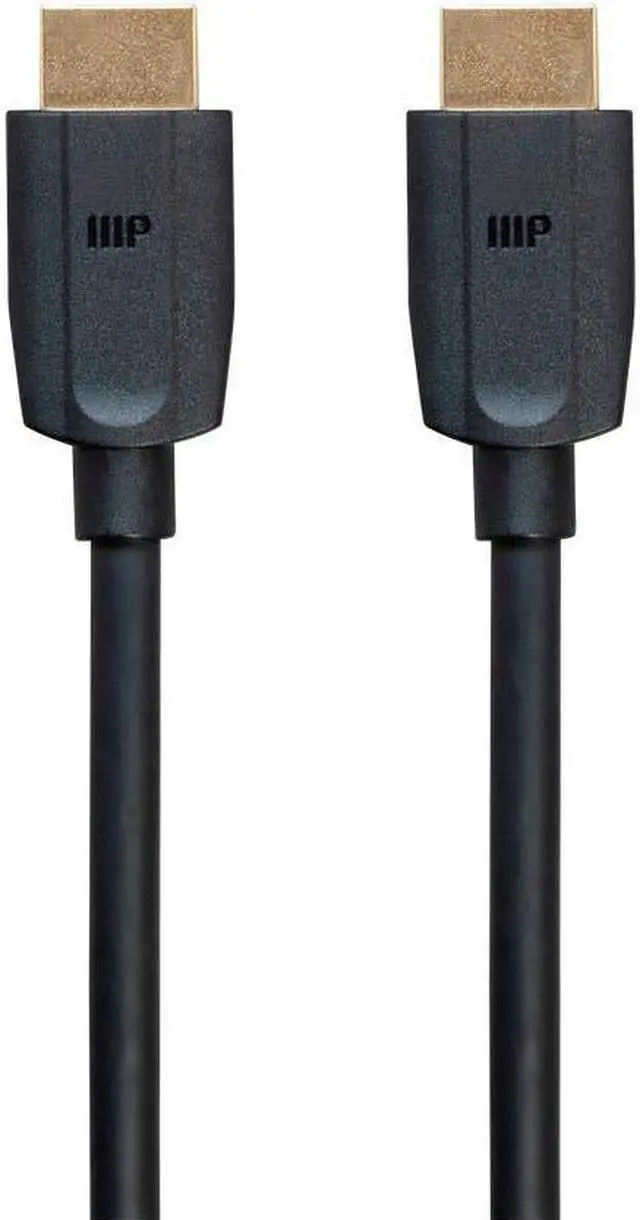 Alt view image 7 of 10 - Monoprice Ultra 8K HDMI Cable - 3 Feet - Black | High Speed, 8k@60Hz,HDR, 48Gbps, eARC, Compatible with PS 5 / PS 5 Digital Edition / Xbox Series X & S and More - DynamicView Series