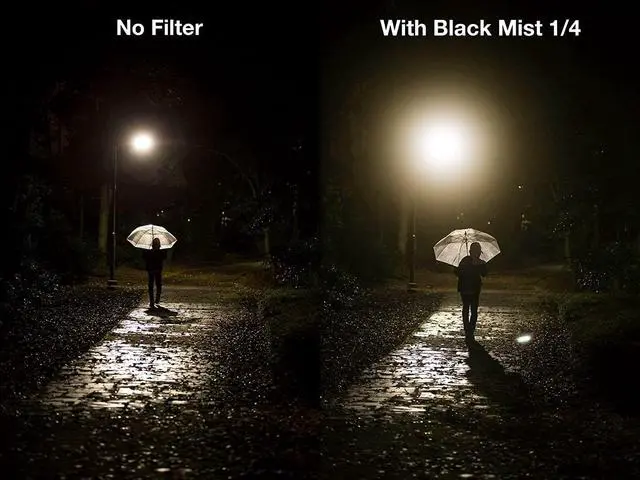 Alt view image 9 of 14 - NiSi 77mm Circular Black Mist 1/4 Filter #NIR-77-BLKMIST25