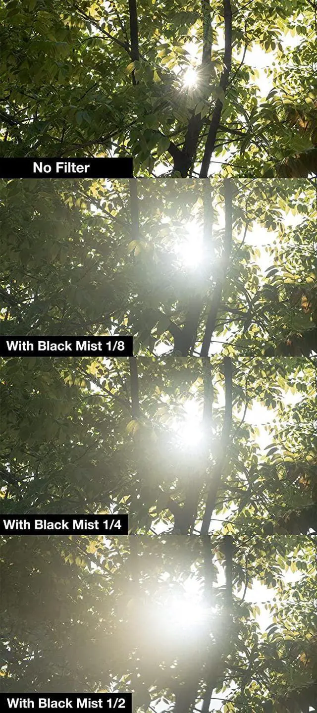 Alt view image 10 of 14 - NiSi 77mm Circular Black Mist 1/4 Filter #NIR-77-BLKMIST25
