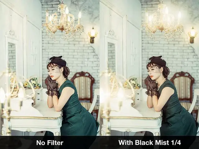 Alt view image 11 of 14 - NiSi 77mm Circular Black Mist 1/4 Filter #NIR-77-BLKMIST25