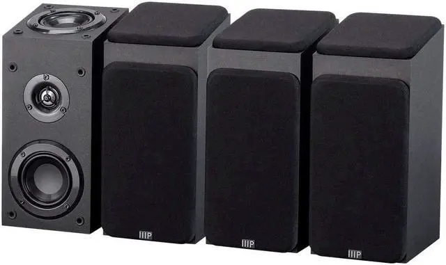 Alt view image 9 of 13 - Monoprice Premium 5.1.4-Ch. Immersive Home Theater System - Black With 8 Inch 200 Watt Subwoofer