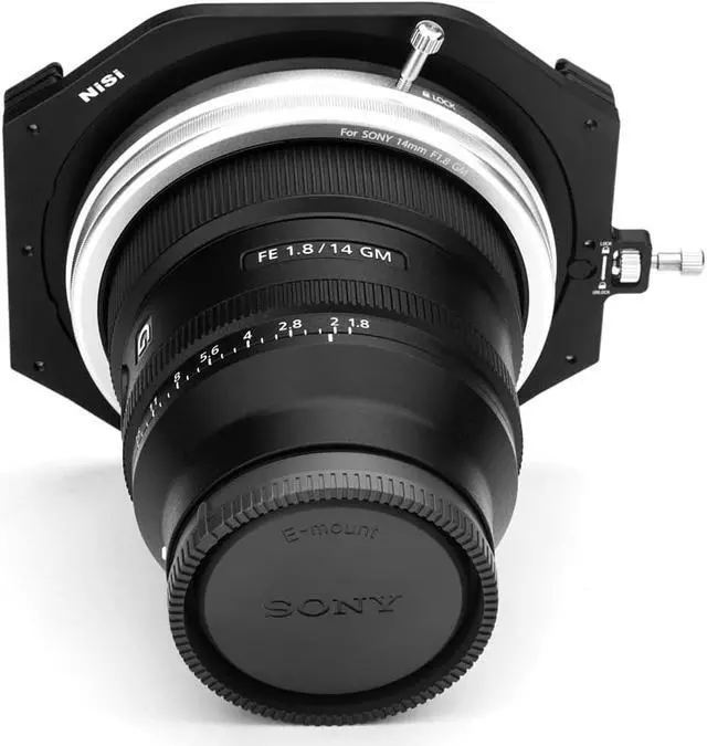 Alt view image 9 of 13 - NiSi 100mm Filter Holder for Sony FE 14mm f/1.8 GM Lens #NIP-100-SONY14
