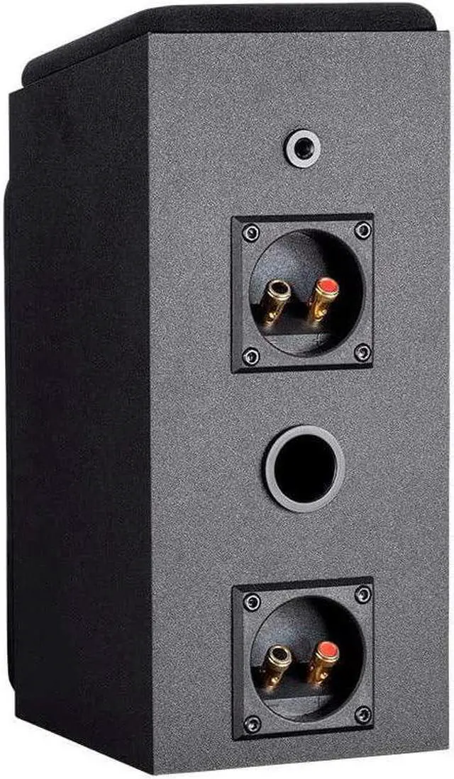Alt view image 13 of 13 - Monoprice Premium Immersive Satellite Speakers - Black (Pair) With 3Inch woofer, 3/4Inch Aluminum Dome & 100 Watt Input Power