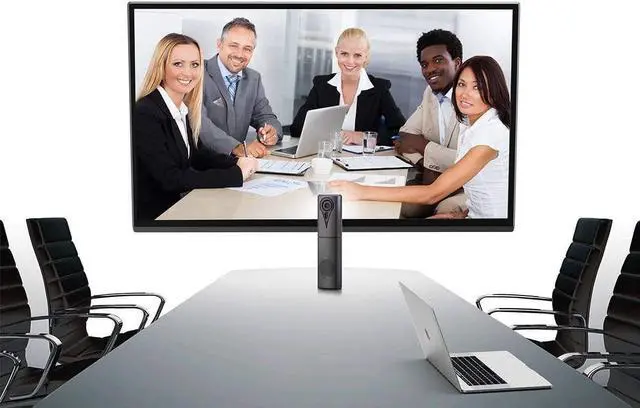 Alt view image 12 of 18 - Monoprice All-in-One Meeting Room Wide Angle USB Conference Camera, Mic, and Speaker, 1080p - WorkstreamCollection