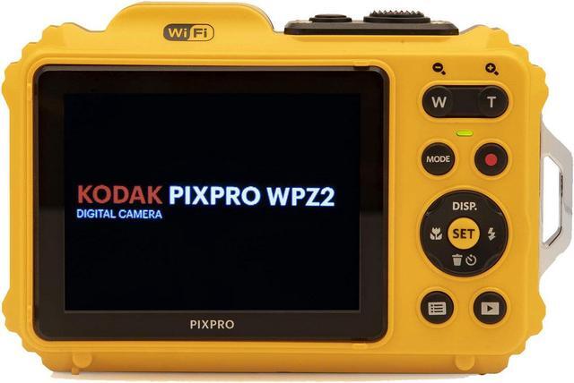 Alt view image 11 of 20 - KODAK PIXPRO WPZ2 Rugged Waterproof Shockproof Dustproof WiFi Digital Camera 16MP 4X Optical Zoom 1080P Full HD Video Vlogging Camera 2.7" LCD (Yellow)