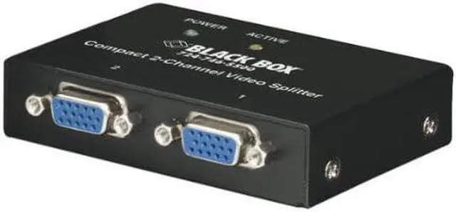 Alt view image 7 of 10 - COMPACT VGA VIDEO SPLITTER - 2-CHANNEL, GSA, TAA, 45 DAY STANDARD RETURN POLICY