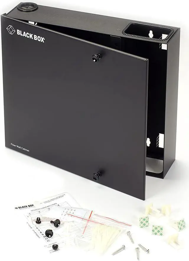 Alt view image 9 of 17 - BLACK BOX JPM401A-R2 FIBER ENCLOSURE WLMT NON-LOCKING 4-SLOT
