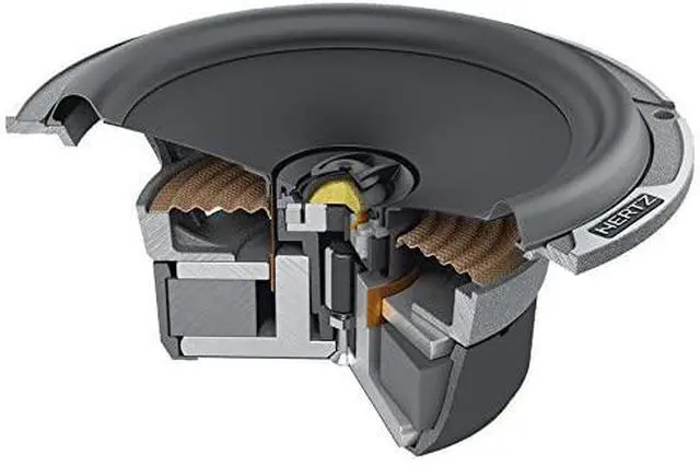 Alt view image 6 of 11 - hertz mpx 165.3 pro 6.5" 2 way car speakers