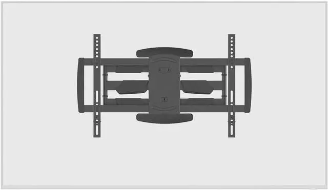 Alt view image 11 of 16 - Monoprice Full-Motion Articulating TV Wall Mount Bracket for TVs 37in to 80in, Max Weight 99 lbs, Ext. from 1.6in to 18.7in, VESA Patterns 600X400